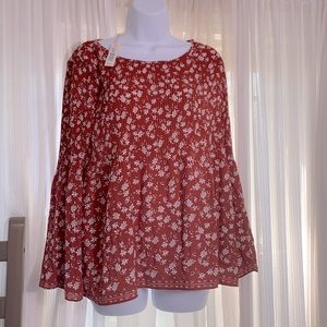 NWT Max Studio Womens Long Sleeved Top